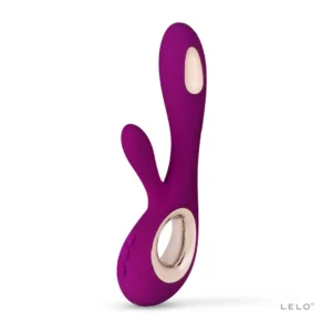 LELO Soraya Wave Deep Rose - Premium Dual-Action Massager, 218 mm
