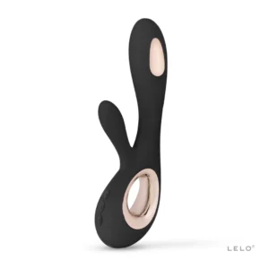 LELO Soraya Wave Black - Dual-Action Silicone Intimate Machine
