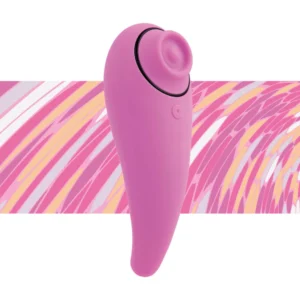 FeelzToys FemmeGasm Dual Motor Tapping & Vibration Device Pink 140mm