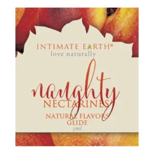 Intimate Earth Glide 3 ml with Natural Nectarine Aroma & Stevia