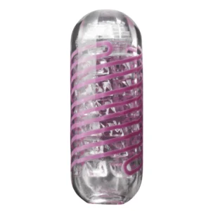 Tenga Spinner 06 Brick Intimate Rotating Device - Textured Spiral Design