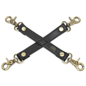 Fifty Shades of Grey Bound to You Hogtie Restraint Faux Leather Gold