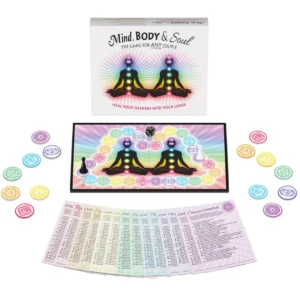 Kheper Games Mind Body & Soul Chakra Alignment Board Game for Couples