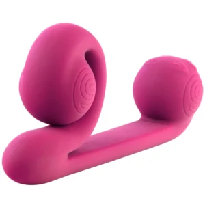 Snail Vibe Pink - Dual-Motor Silicone Intimate System, Waterproof