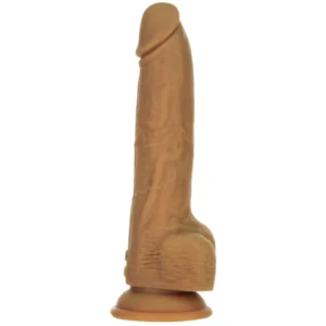 Naked Addiction Thrusting Model 23 cm Caramel Remote-Controlled Silicone