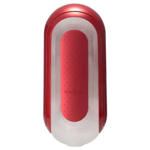 Tenga Flip Zero Red Intimate Device & Flip Warmer Set, Adjustable Heating