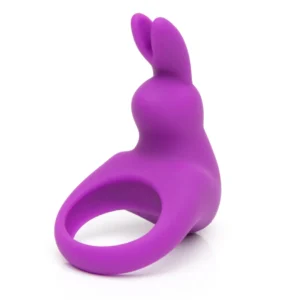 Lovehoney Happy Rabbit Rechargeable Vibrating Ring Purple Silicone