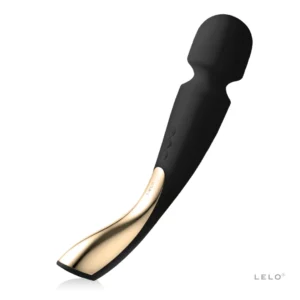 LELO Smart Wand 2 Medium Black - Rechargeable Full-Body Massager, 10 Modes