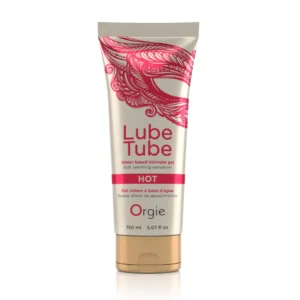 Orgie Lube Tube Hot 150ml Warming Water-Based Intimate Gel