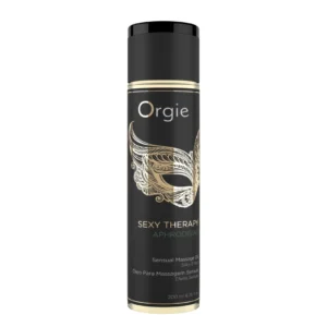 Orgie Sexy Therapy Massage Oil Aphrodisiac 200ml - Silky Care & Aroma