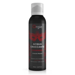 Orgie Acqua Croccante Crunchy Mousse Strawberry 150ml - Effervescent Body Foam