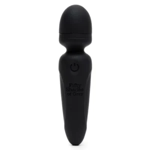 Fifty Shades of Grey Sensation Mini Wand Black USB Rechargeable Massager