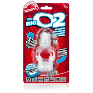 The Screaming O Big O 2 Intimate Dual Motor Clear Ring