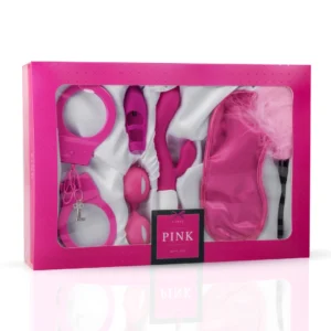 Loveboxxx I Love Pink Deluxe 6-Piece Gift Set for Couples & Beginners