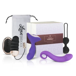 Loveboxxx Solo Box Women Premium Set - Multi-Functional Intimate Kit