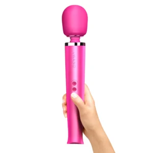Le Wand Massager Magenta - Multi-Intensity Rechargeable Wand, 340mm