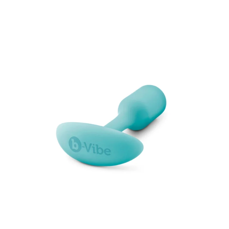 Analinis kaištis „b-Vibe Snug Plug 1“ (žalsvai mėlynas)