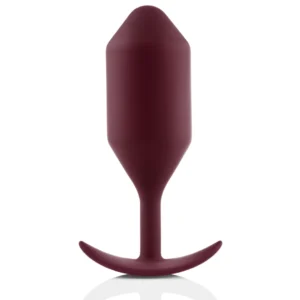 Analinis kaištis „b-Vibe Snug Plug 5“ (tamsiai raudonas)