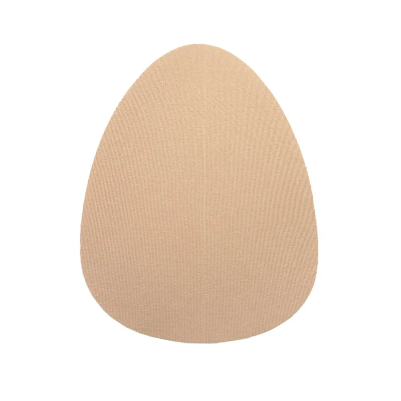 Bye Bra Breast Lift Pads & Satin Nipple Covers D-F Nude - Cotton, Waterproof