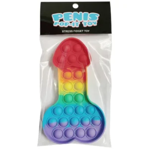Kheper Games Rainbow Bubble Fidget Toy for Adults - Fun Stress Relief Model