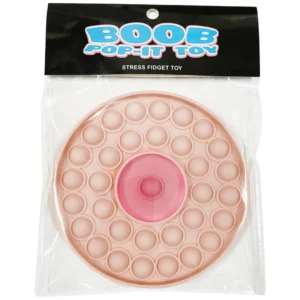 Kheper Games Pop-It Fidget Toy - Bubble-Shaped Stress Reliever, Pink