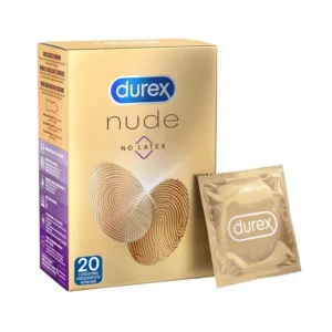 Durex Nude No Latex Ultra-Thin Protective Condoms 20 pcs