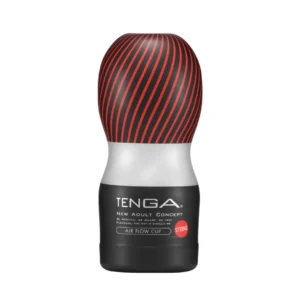 Tenga Air Flow Cup Strong Disposable Intimate Device 155mm Black
