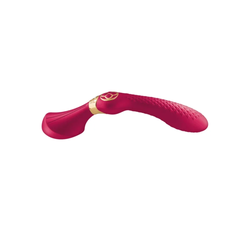 Shunga Zoa Intimate Massager Raspberry 10 Modes Ergonomic 270mm