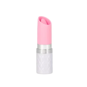Pillow Talk Lusty Pink - Compact Silicone Clitoral Stimulator, Swarovski Detail
