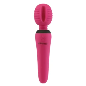 PalmPower Groove Mini Wand Fuchsia - Compact USB Rechargeable Massager