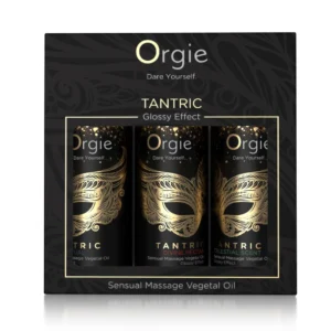 Orgie Tantric Mini Massage Oil Set - 3 Fragrances, 3x30ml Travel Size