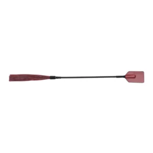 Sportsheets Saffron Tap & Tickle Dual-Function Red-Black Crop 56cm