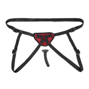 Sportsheets Saffron Silicone Set - Adjustable Harness & Slim Intimate Accessory