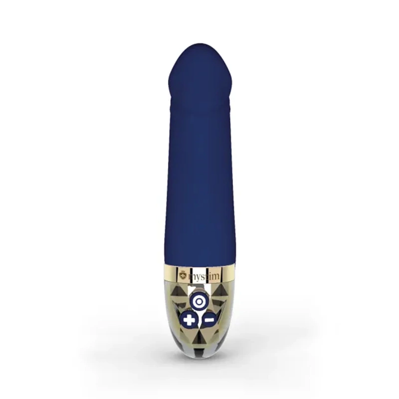 Mystim Real Deal Neal Blue - Anatomical Intimate Silicone Device, Large