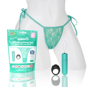 The Screaming O My Secret 4T Panty Vibe Kiwi - Remote Silicone System