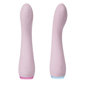 OVO CIANA Vibrator - 9 Modes, 7 LED Colors, Body-Safe Silicone