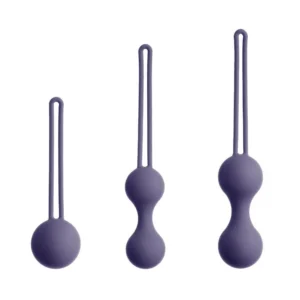 So Divine Menopause Kegel Ball Set Silicone 3-Piece Strength System