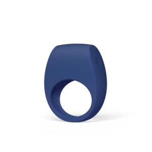 LELO TOR 3 Blue Smart Vibrating Ring, App-Controlled, Silicone, Medium