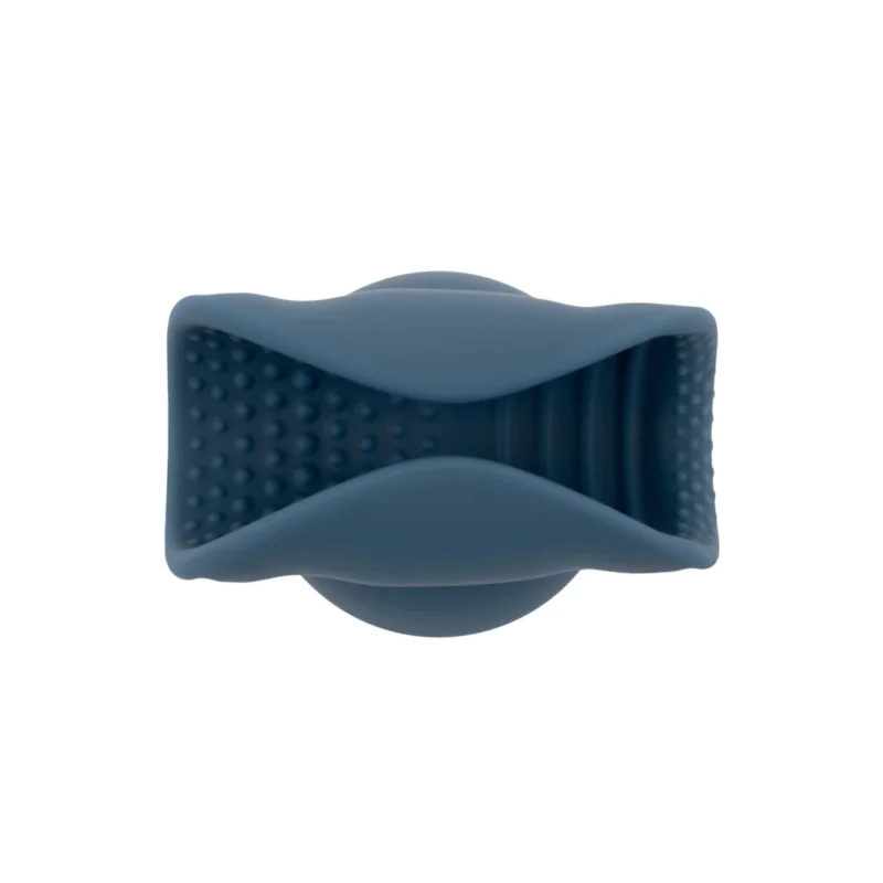 Le Wand Stroke Silicone Sleeve Attachment - Textured Accessory, Grey
