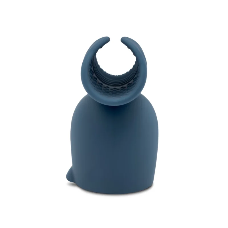 Le Wand Stroke Silicone Sleeve Attachment - Textured Accessory, Grey