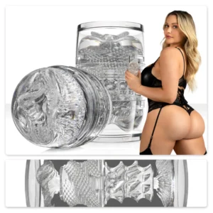Fleshlight Quickshot Mia Malkova Compact Intimate System Transparent