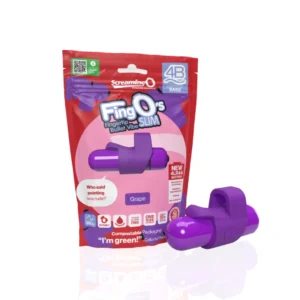 The Screaming O 4B FingO Slim Intimate Finger Device Grape