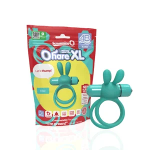 The Screaming O 4B Ohare XL Silicone Intimate Ring Vibrator Kiwi