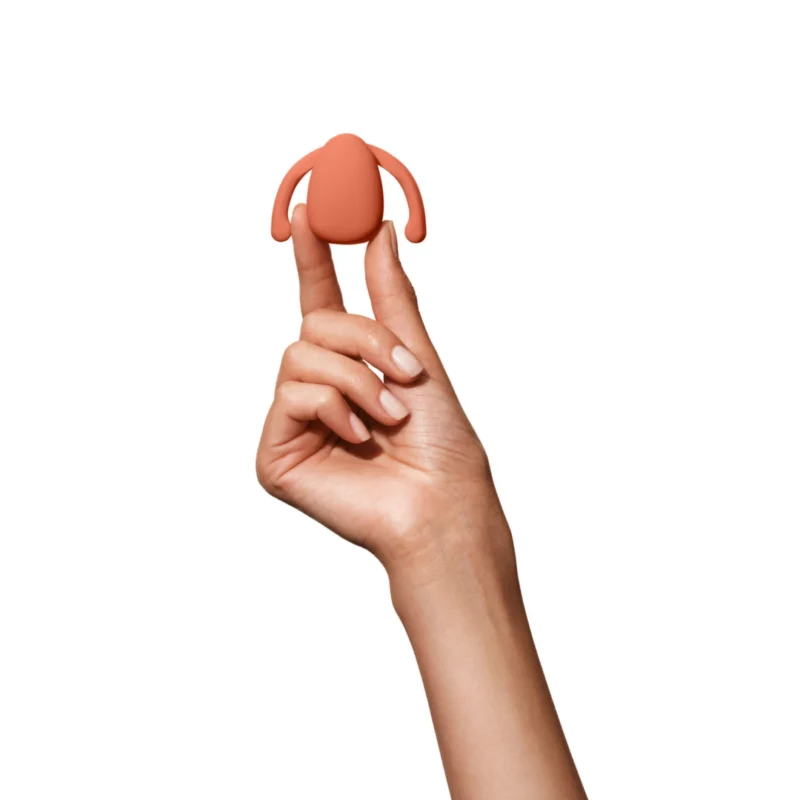 Dame Eva II Wearable Intimate Device Papaya - Hands-Free, Waterproof, 3 Modes