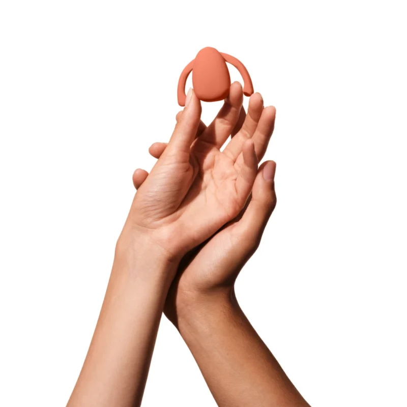 Dame Eva II Wearable Intimate Device Papaya - Hands-Free, Waterproof, 3 Modes