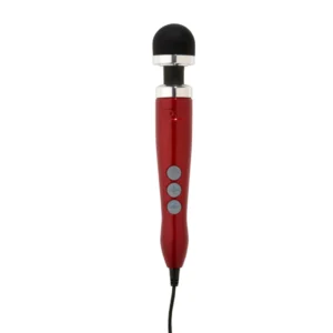 Doxy Number 3 Wand Massager Red - Compact USB-C Rechargeable Model