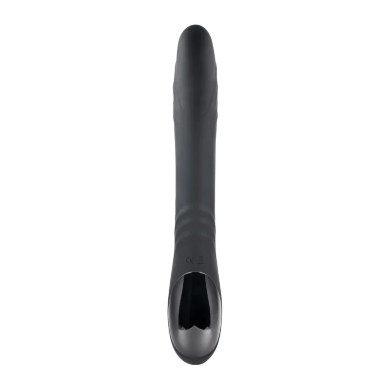 Playboy Pleasure Rapid Rabbit Black - Multi-Action Intimate Device, 10"