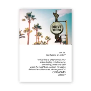 Warm Human Greeting Card - Playful Adult Humor, 14 x 11 cm