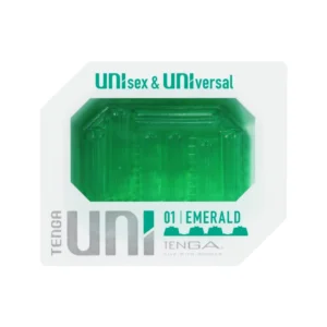 Tenga UNI Emerald Versatile Stretchable Sleeve, Soft Material, Eco Case