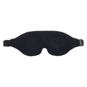 Sportsheets Blackout Memory Foam Blindfold, Adjustable Strap, Black